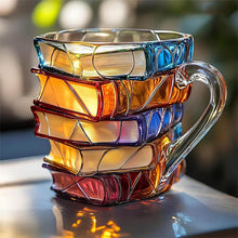 Lade das Bild in den Galerie-Viewer, Handgemachte 3D Leseglück-Tasse - das Original