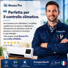 Lade das Bild in den Galerie-Viewer, Brezza Pro – Condizionatore Portatile & Riscaldatore senza Installazione | 2-in-1 | Fino a 51 m²