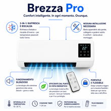 Lade das Bild in den Galerie-Viewer, Brezza Pro – Condizionatore Portatile & Riscaldatore senza Installazione | 2-in-1 | Fino a 51 m²