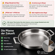 Lade das Bild in den Galerie-Viewer, TitanPure Pro — Bratpfanne
