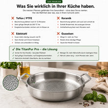 Lade das Bild in den Galerie-Viewer, TitanPure Pro — Bratpfanne