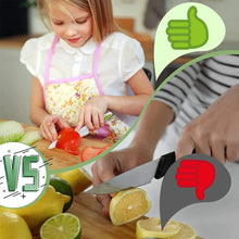 Lade das Bild in den Galerie-Viewer, Kindersicheres Bio-Küchenset nach Montessori inkl. 2x GRATIS Kinder-Schneidebrett