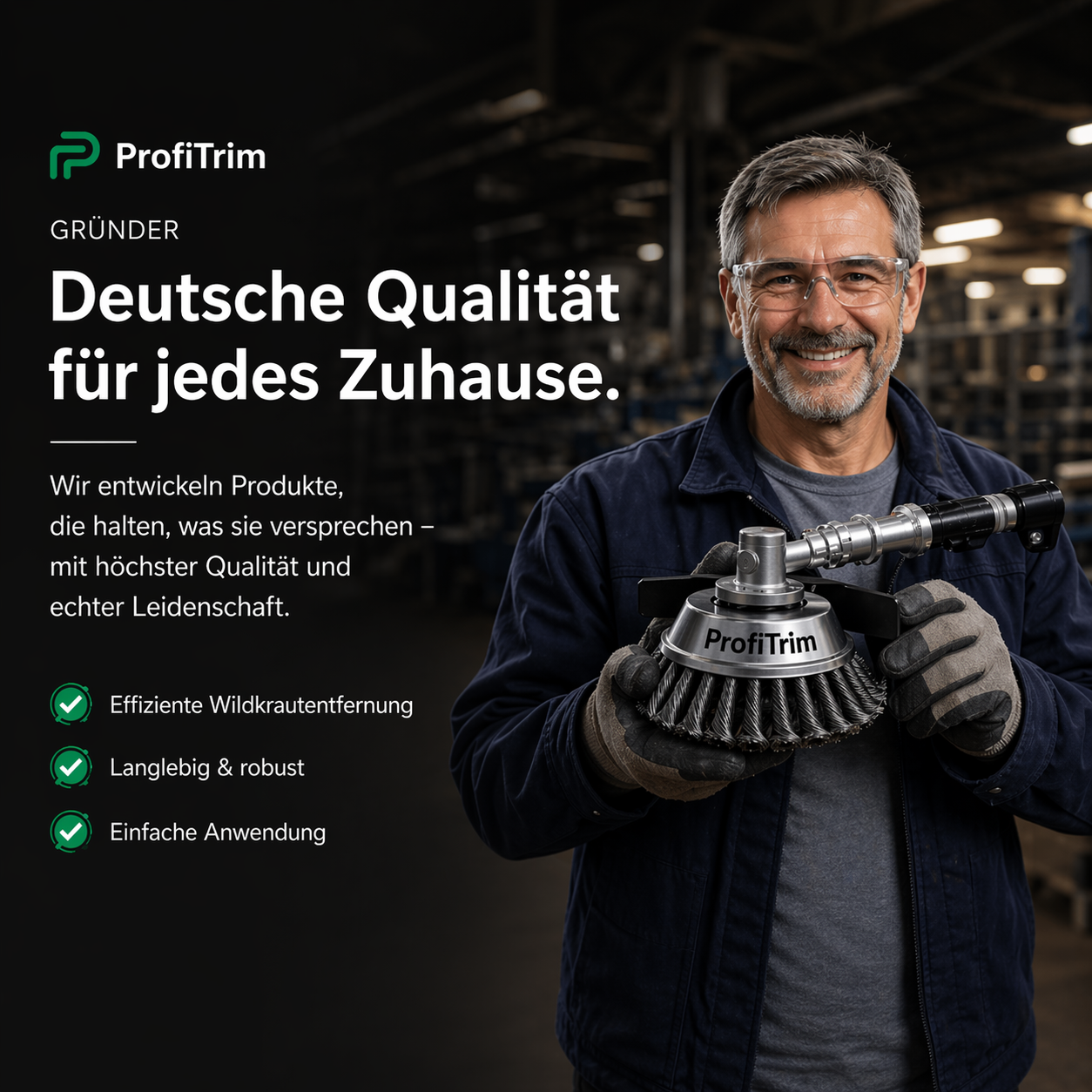 ProfiTrim - Il decespugliatore indistruttibile per risultati perfetti