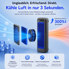 Lade das Bild in den Galerie-Viewer, ClimateX - Mobile Klimakühler – Keine Installation nötig | Kühlt sofort mit einem Druck
