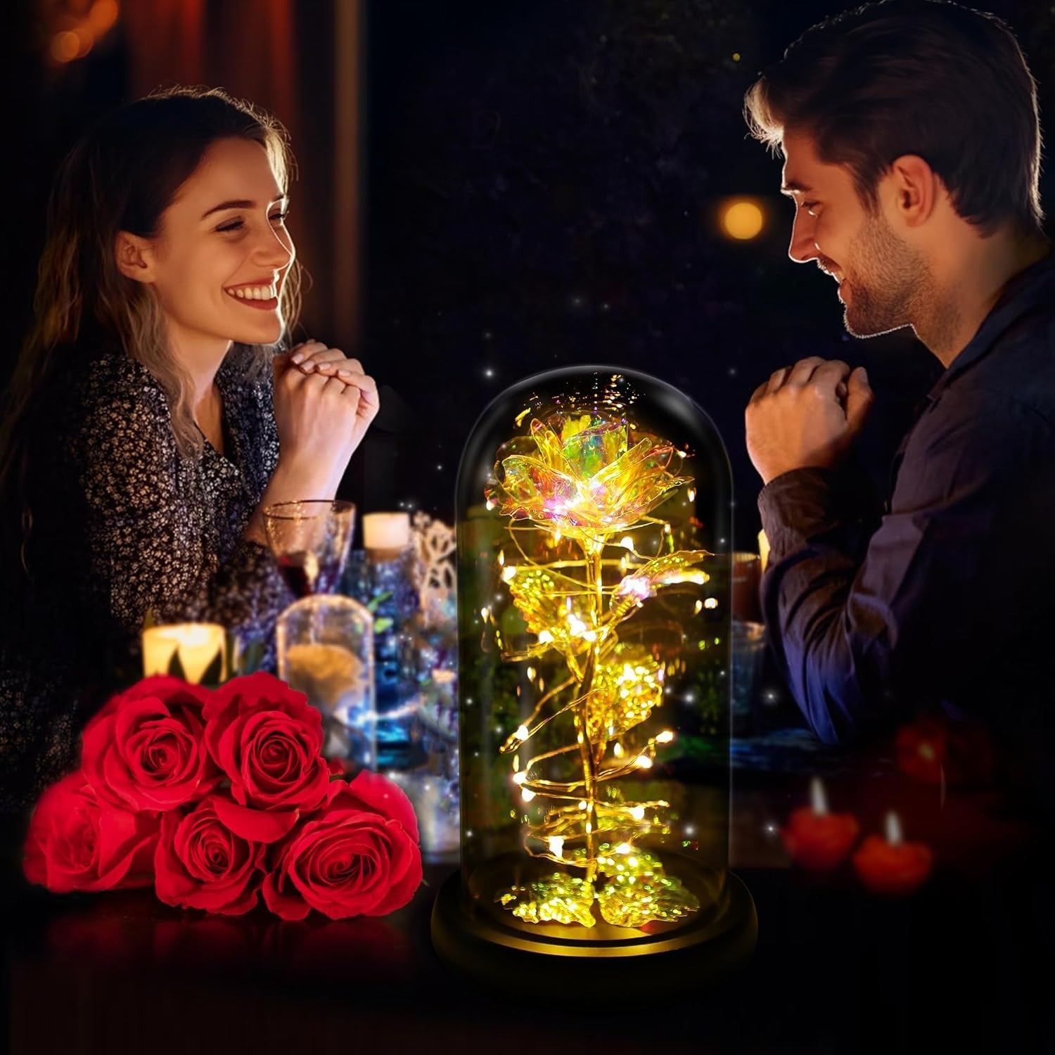 Die ewige Rose - ein Geschenk, das immer leuchtet