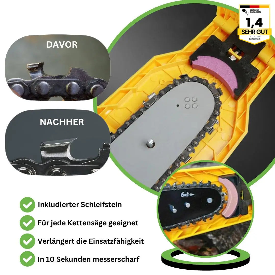UltraSaw - Kettenschärfer für alle Kettensägen