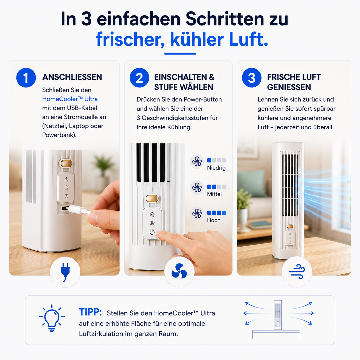 HomeCooler™ Ultra - Condizionatore - l'originale visto in TV