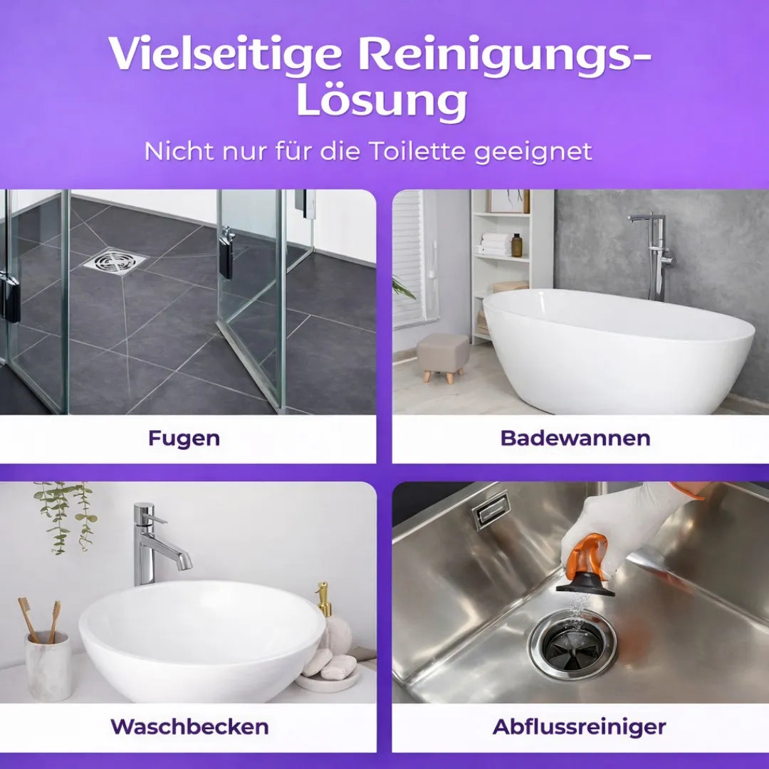 ReinWerk - Das Original – kraftvoll gegen Verstopfungen, Ablagerungen & WC-Schmutz