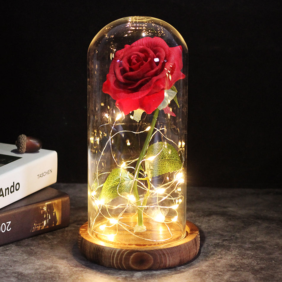 Die ewige Rose - ein Geschenk, das immer leuchtet