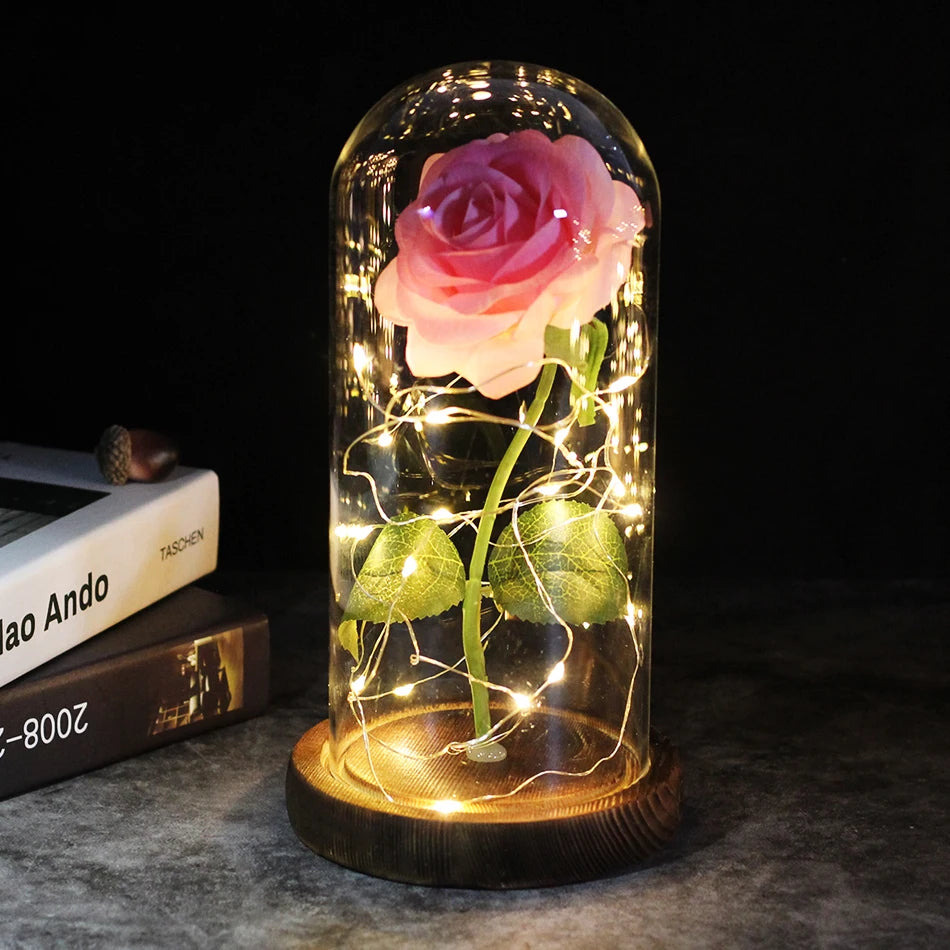 Die ewige Rose - ein Geschenk, das immer leuchtet
