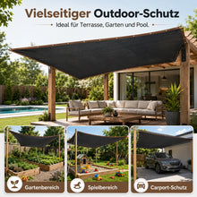 Lade das Bild in den Galerie-Viewer, SonnenSchutz Pro – Premium Sonnenschutz-Netz für Terrasse &amp; Garten
