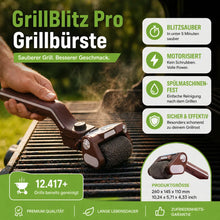 Lade das Bild in den Galerie-Viewer, GrillBlitz Pro Grillbürste
