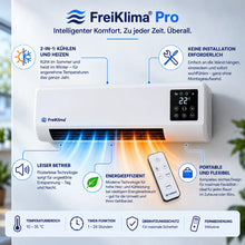Lade das Bild in den Galerie-Viewer, FreiKlima Pro – energiesparende Komfortheizung mit hoher Heizleistung &amp; Sicherheitssystem
