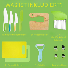 Lade das Bild in den Galerie-Viewer, Kindersicheres Küchenset - Sicheres Kochen für Kinder
